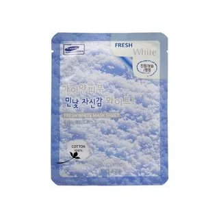 Тканевая маска для лица с ниацинамидом 3W CLINIC Fresh White Mask Sheet