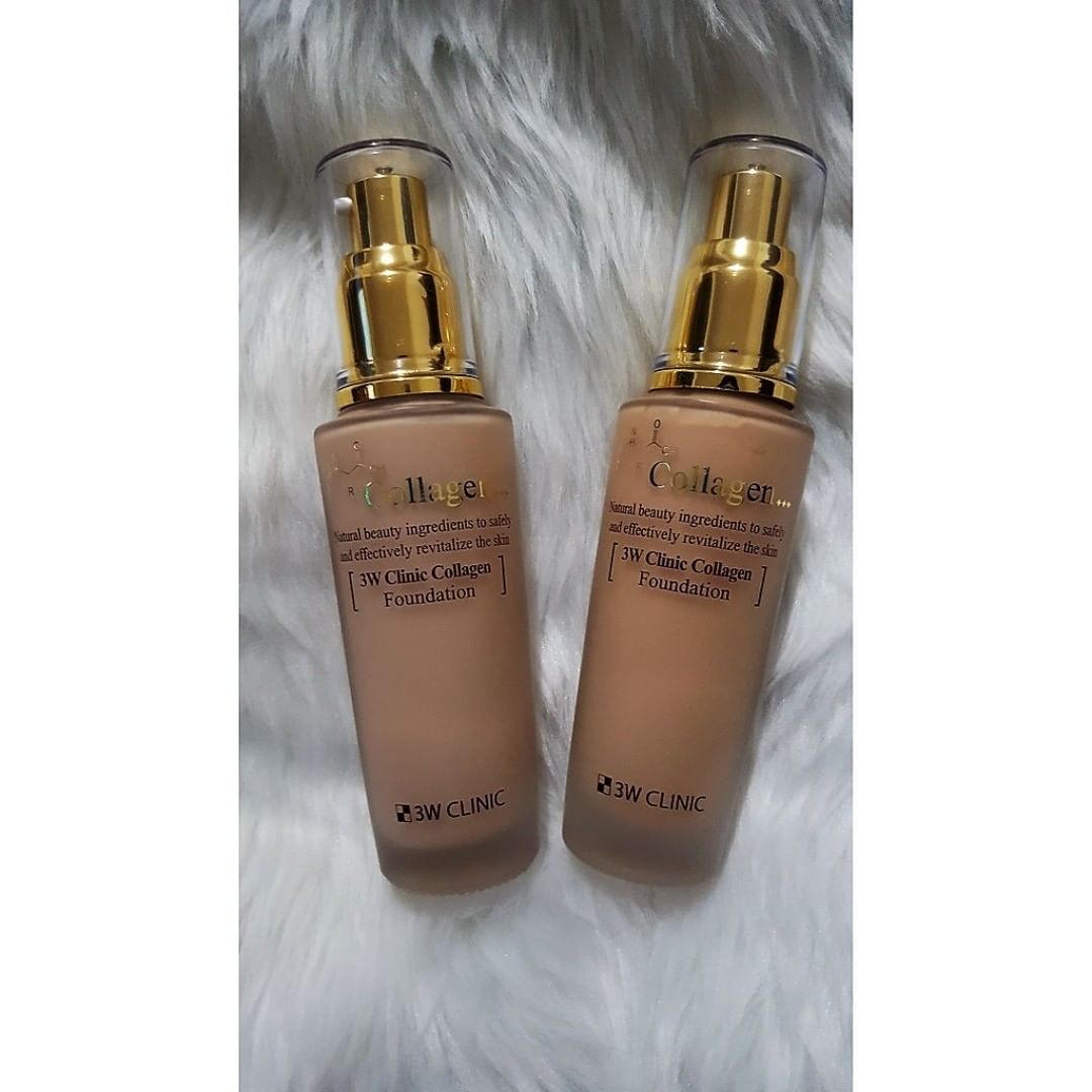 Тональная основа с коллагеном #21, 50 мл Ekel Collagen Foundation