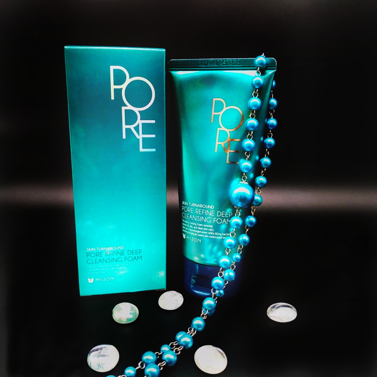Пенка для умывания жирной кожи MIZON Pore Refine Deep Cleansing Foam