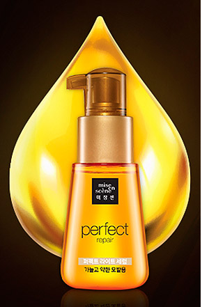 Легкая сыворотка-масло для сухих волос MISE EN SCENE Perfect Coco Water Serum