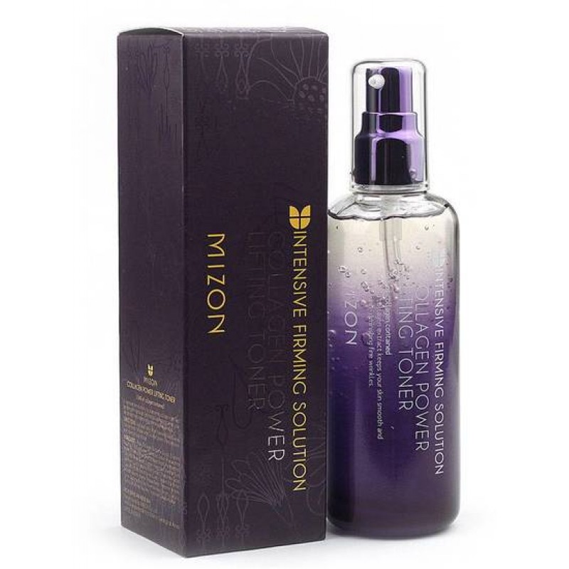Лифтинг-тонер с морским коллагеном 120мл MIZON Collagen Power Lifting Toner