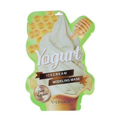 Моделирующая маска с ароматом йогурта Lindsay U:Lindsay Yogurt Ice Cream Modeling Mask