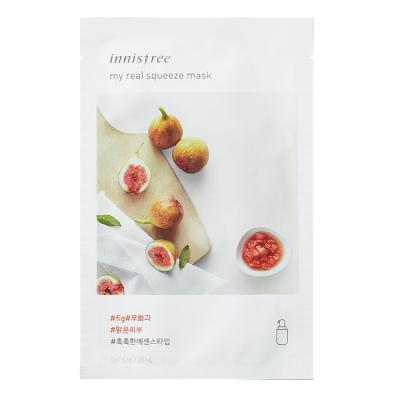Листовая маска для лица с экстрактом инжира Innisfree My Real Squeeze Mask Fig