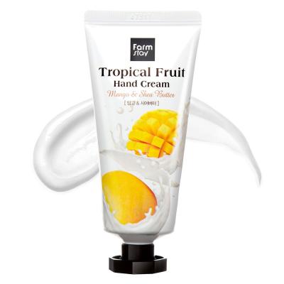 Крем для рук "Тропические фрукты" с манго и маслом ши FarmStay Tropical Fruit Hand Cream Mango & Shea Butter
