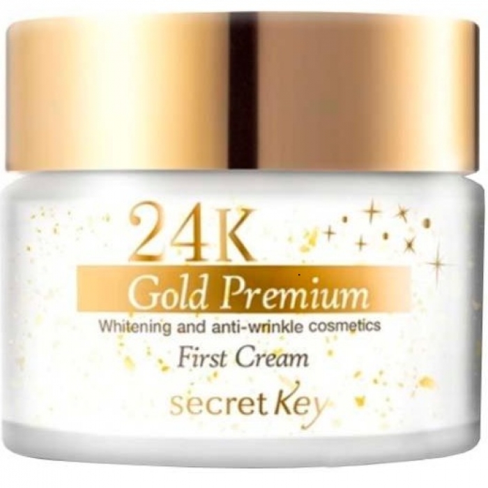 Омолаживающий крем с коллоидным золотом Secret Key 24K Gold Premium First Cream