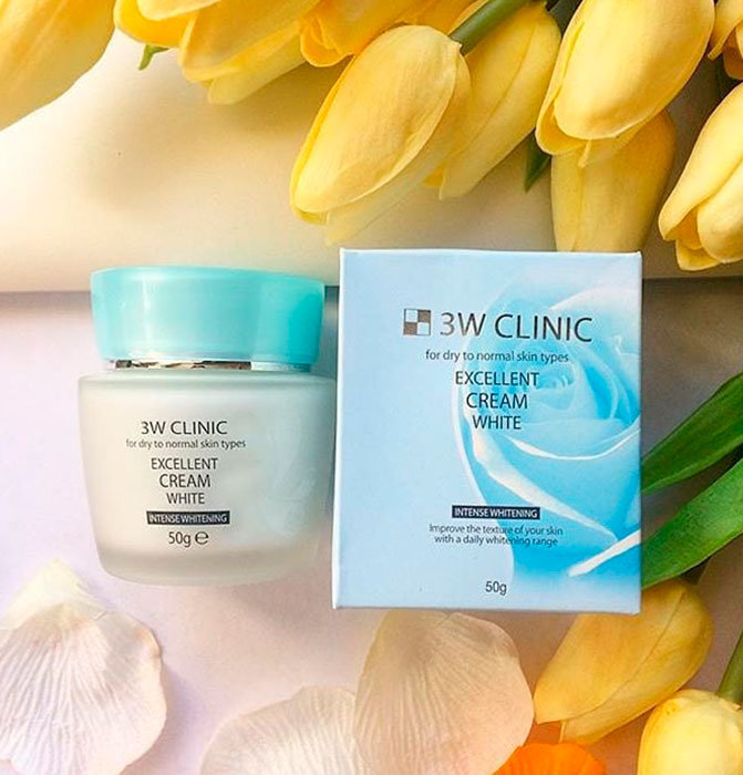 Увлажняющий крем для лица 3W CLINIC Excellent Cream