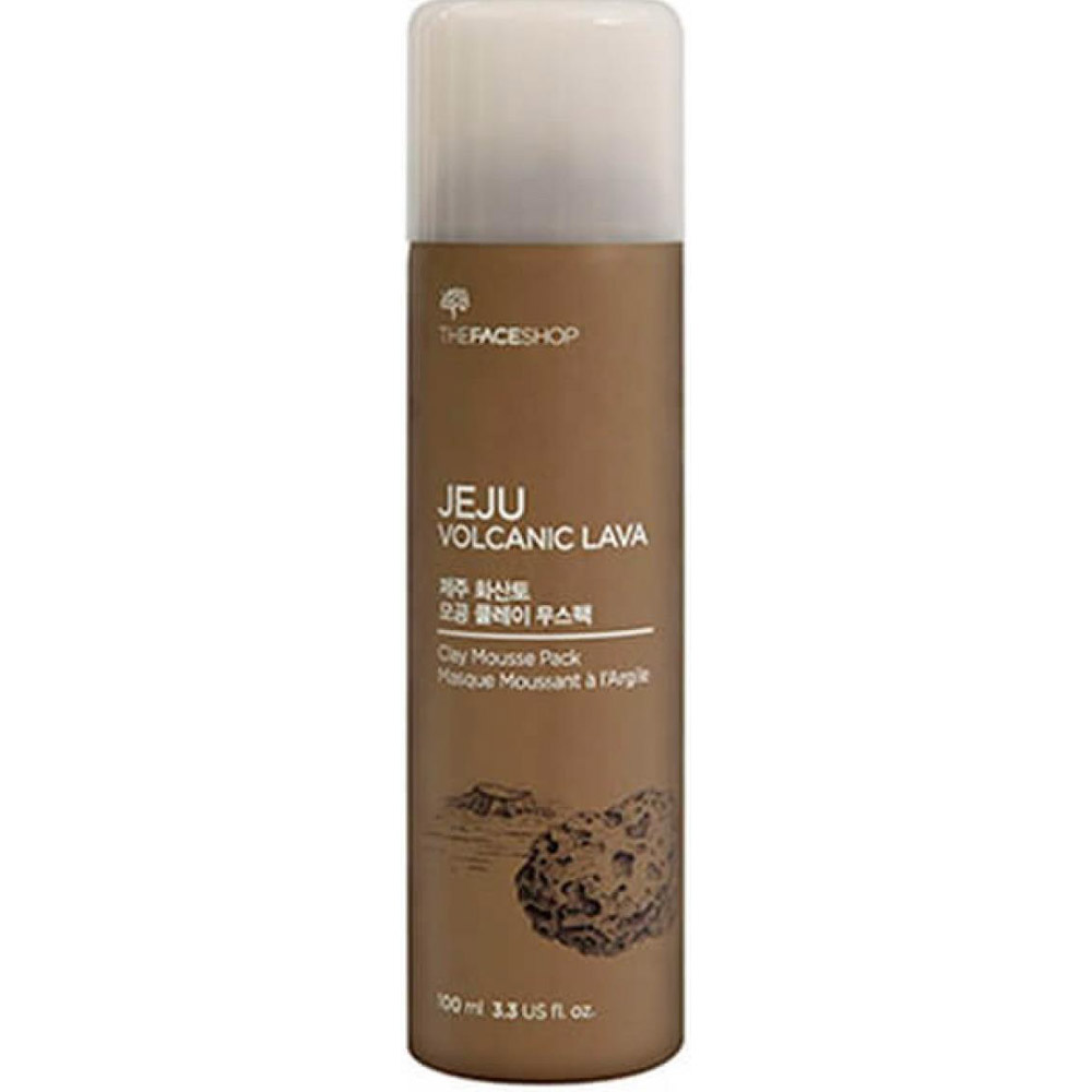 Глиняная маска для лица THE FACE SHOP Jeju Volcanic Clay Mousse Pack
