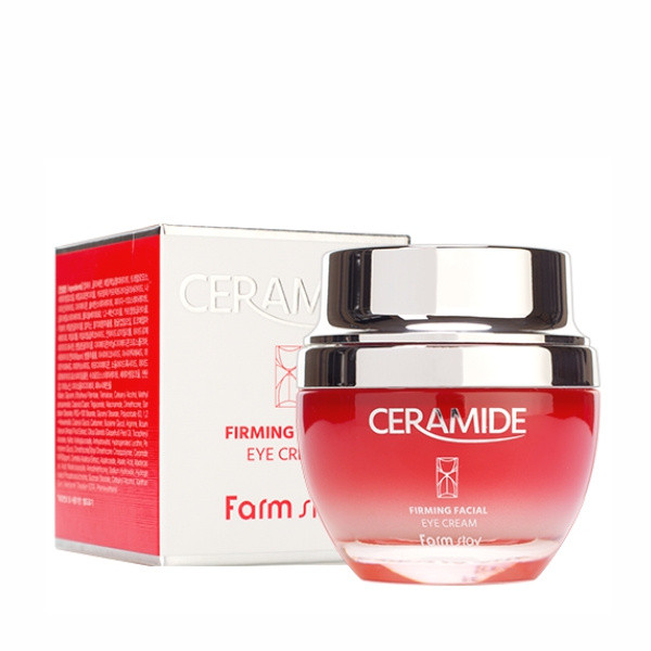 Укрепляющий крем для области вокруг глаз с керамидам FarmStay Ceramide Firming Facial Eye Cream