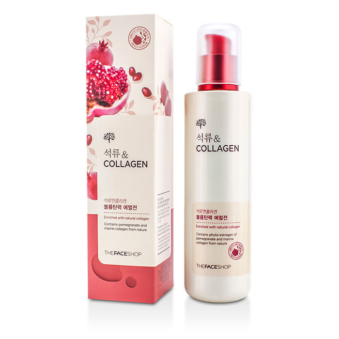 Лифтинг-эмульсия с экстрактом граната и коллагеном THE FACE SHOP Pomegranate & Collagen Volume Lifting Emulsion 140ml