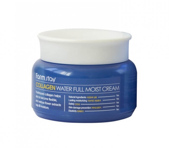 Увлажняющий крем с коллагеном FarmStay Collagen Water Full Moist Cream