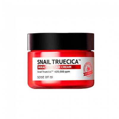 Крем для лица восстанавливающий с муцином улитки SOME BY MI SNAIL TRUECICA MIRACLE REPAIR CREAM