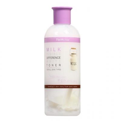 Увлажняющий Тонер с молочными протеинами FarmStay Milk Visible Difference Moisture White Toner