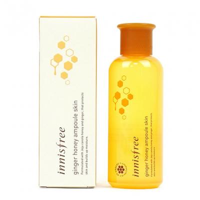 Питательный тонер с медом и имбирем Innisfree Ginger Honey Ampoule Skin