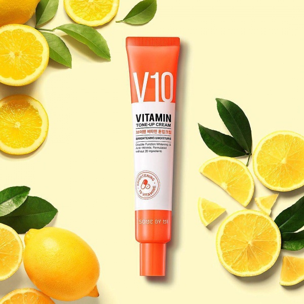 Крем для лица с витаминным комплексом SOME BY MI V10 VITAMIN TONE-UP CREAM