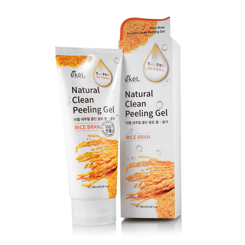 Пилинг-скатка экстрактом коричневого риса EKEL Natural Clean peeling gel Rice Bran