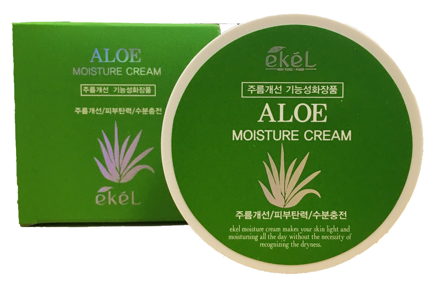 Увлажняющий крем с экстрактом алоэ, ALOE MOISTURE CREAM, EKEL, 100 мл.