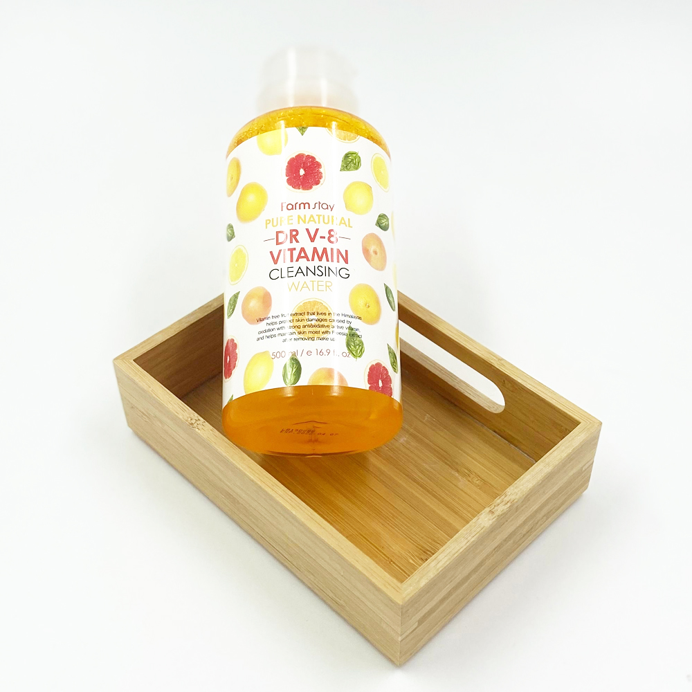 Очищающая вода с витаминным комплексом FarmStay Pure Natural DR V-8 Vitamin Cleansing Water