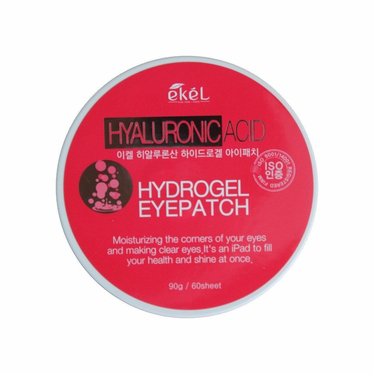 Гидрогелевые патчи под глаза с гиалуроновой кислотой EKEL Hydrogel Eye Patch Hyaluronic Acid