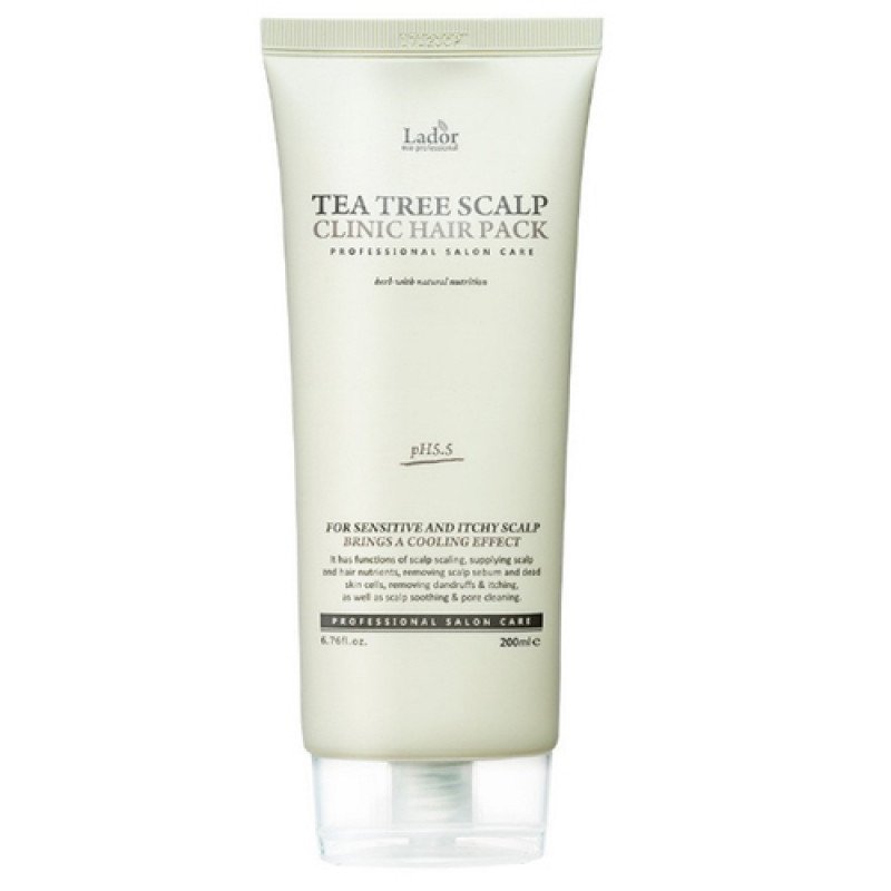 Маска для кожи головы с чайным деревом La'dor Tea Tree Scalp Clinic Hair Pack 200ml