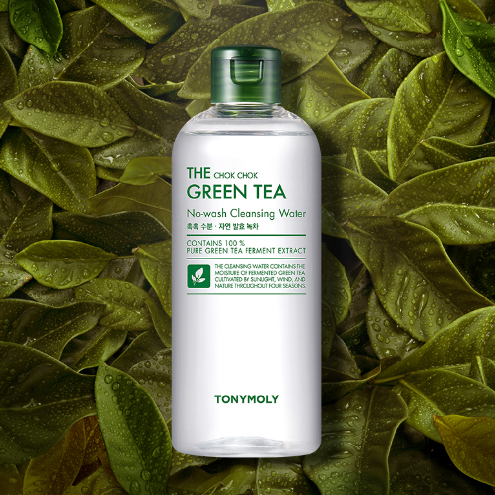 Мицеллярная вода для снятия макияжа с экстр TONYMOLY THE CHOK CHOK GREEN TEA No-wash Cleansing Water