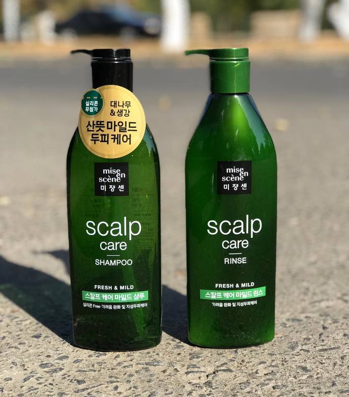 Шампунь ухаживающий за кожей головы 680 мл Mise en scene Scalp care shampoo