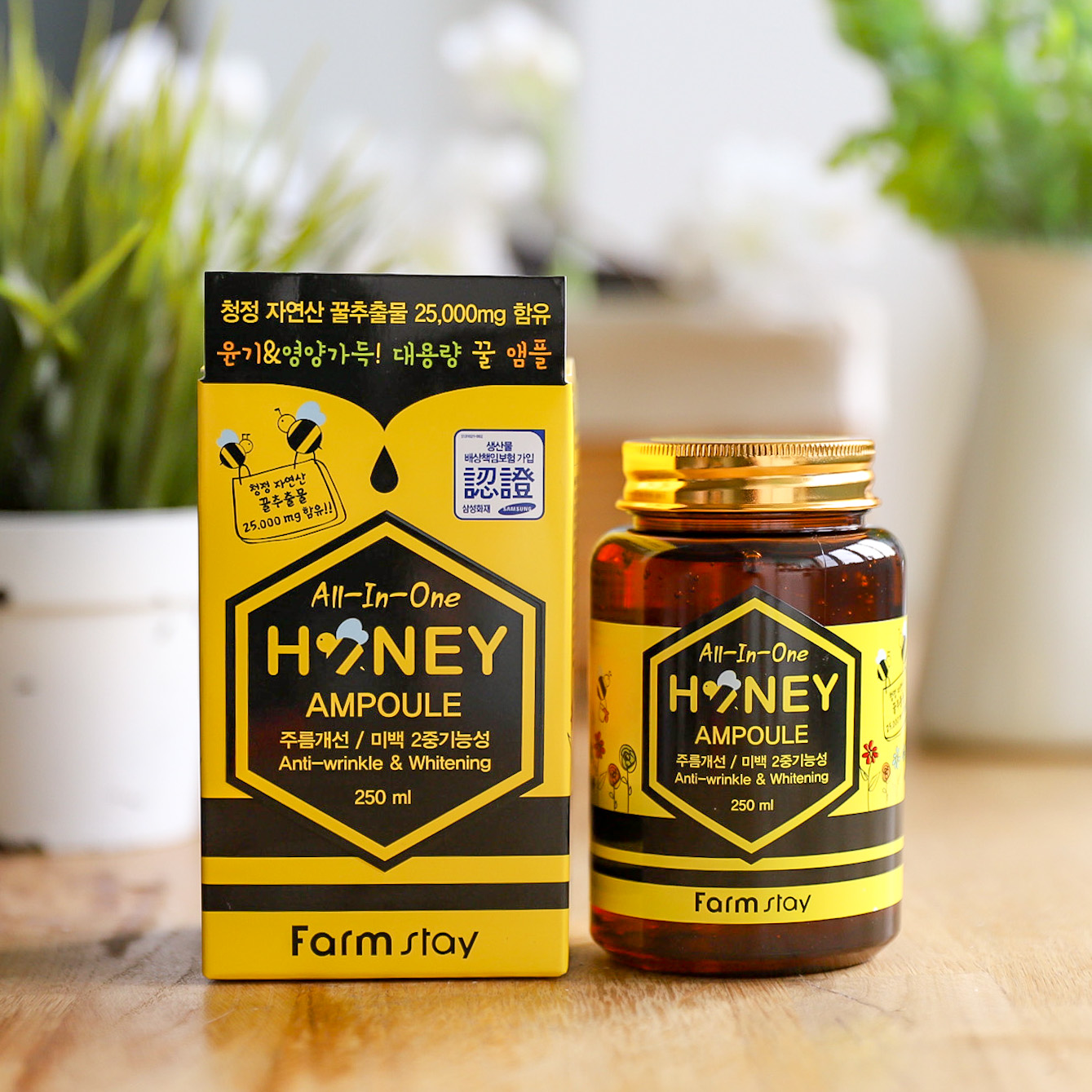 Многофункциональная сыворотка с медом FarmStay All-In-One Honey Ampoule