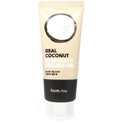 Отшелушивающий гель с экстрактом кокоса FarmStay Real Coconut Deep Clear Peeling Gel