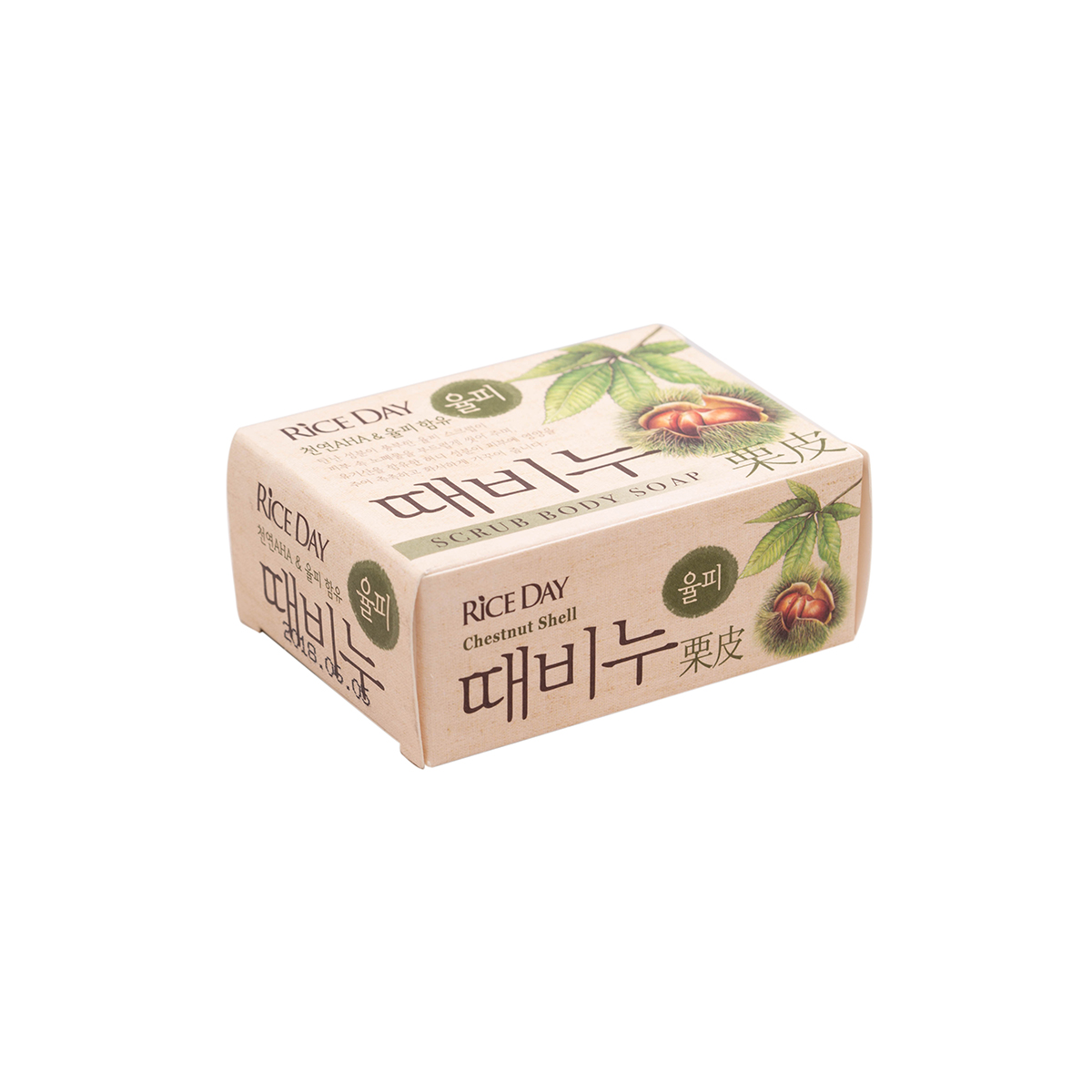 Мыло-скраб для тела с медом и каштаном LION Scrub body soap chestnut