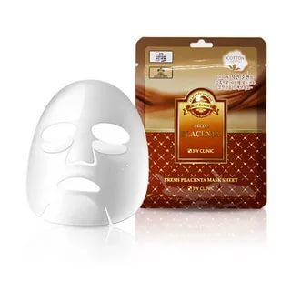 Тканевая маска для лица с экстрактом плаценты 3W CLINIC Fresh Placenta Mask Sheet