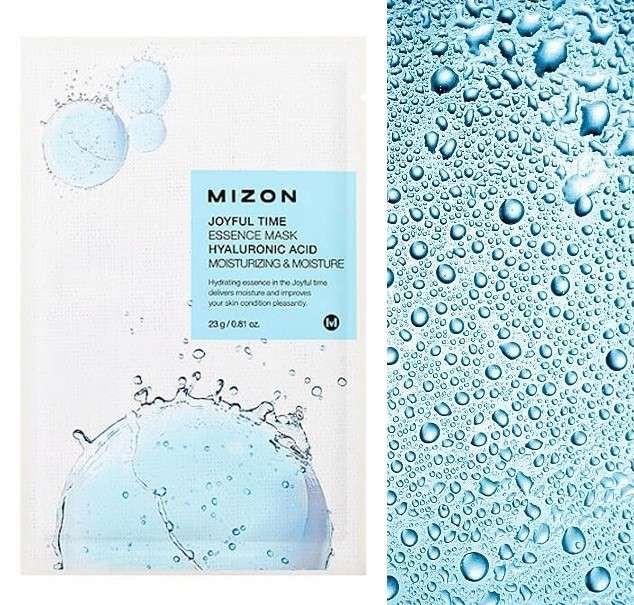 Тканевая маска для лица с гиалуроновой кислотой MIZON Joyful Time Essence Mask Hyaluronic Acid