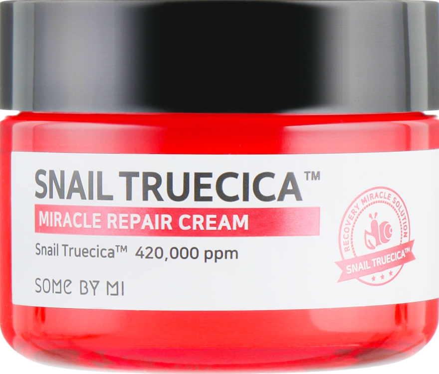 Крем для лица восстанавливающий с муцином ули SOME BY MI SNAIL TRUECICA MIRACLE REPAIR CREAM [POUCH]