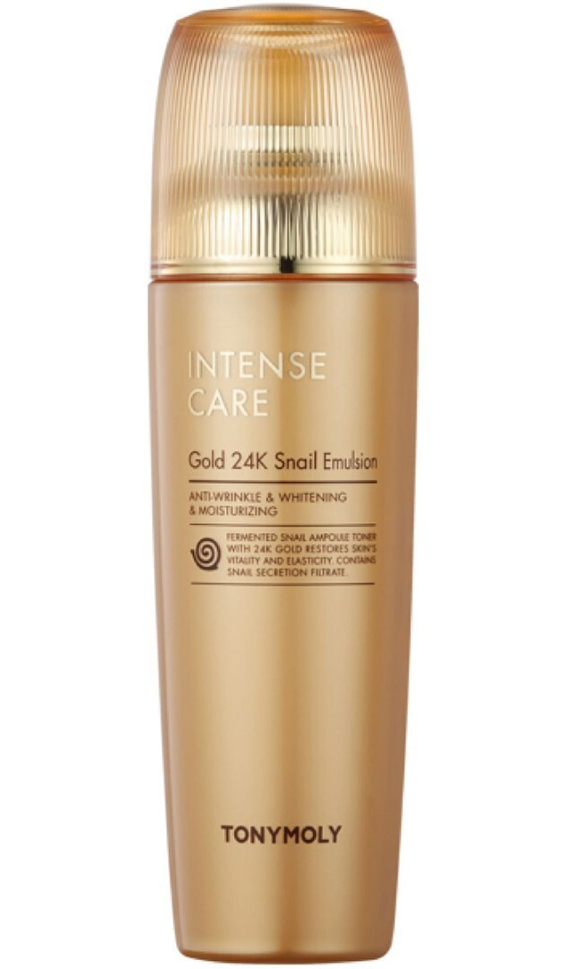 Эмульсия для лица с муцином улитки и коллоидным золото TONYMOLY INTENSE CARE Gold 24K Snail Emulsion