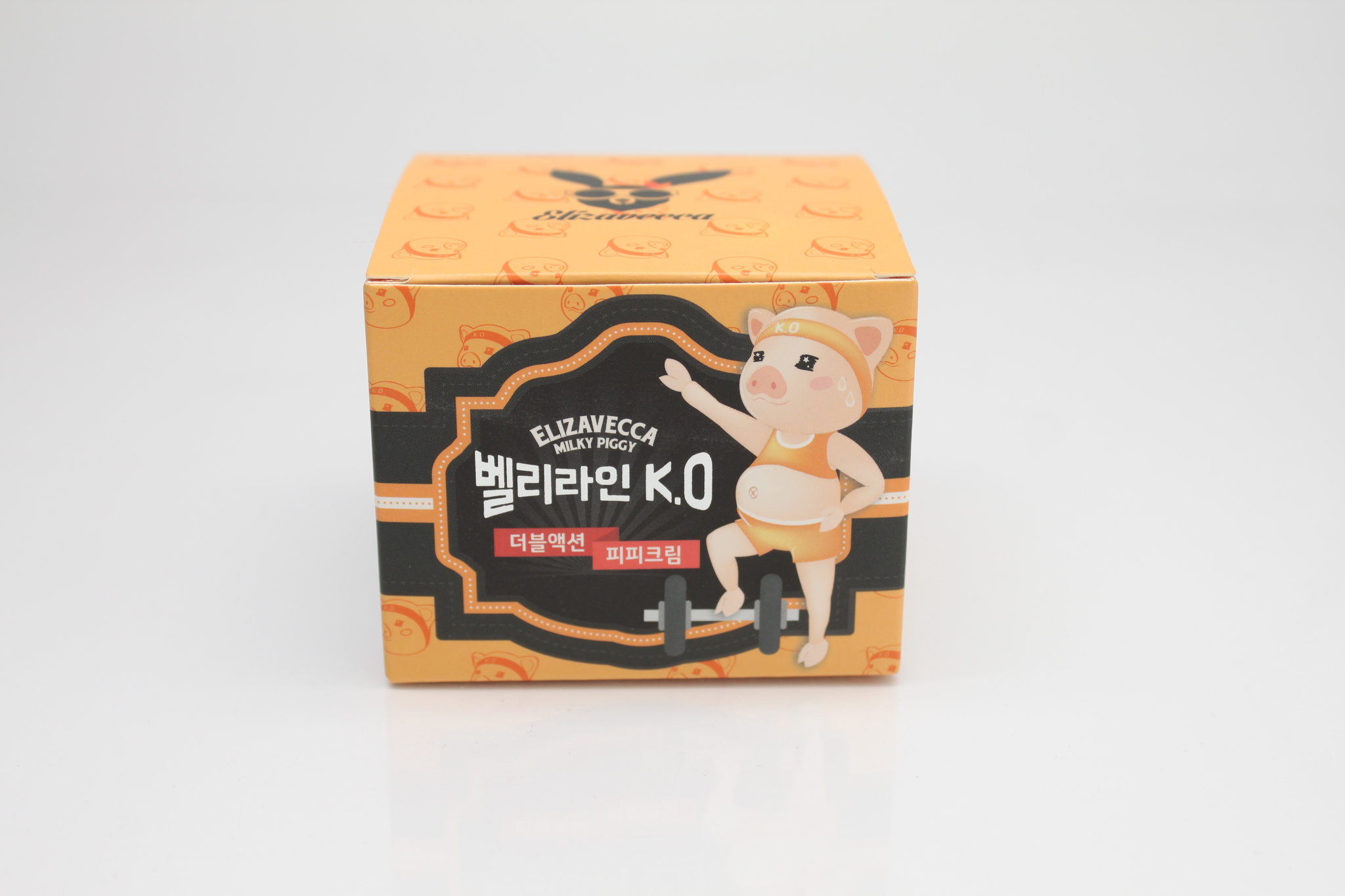 Подтягивающий детокс-крем для тела Elizavecca Milky Piggy Belly Line K.O Double Action P.P Cream