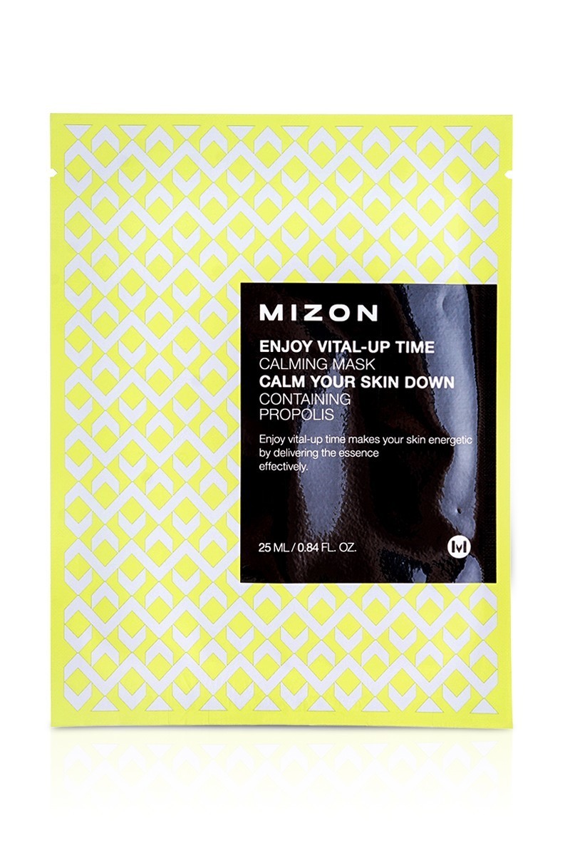 Успокаивающая тканевая маска для лица MIZON Enjoy Vital Up Time Calming Mask