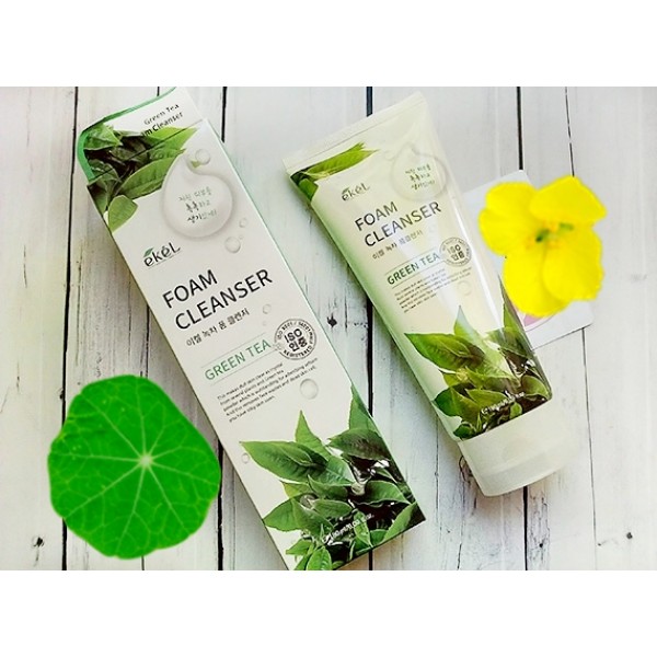 Пена для умывания с экстрактом зеленого чая Ekel Foam Cleanser 180 мл Green Tea