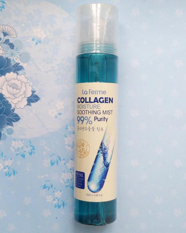 Увлажняющий мист для лица с коллагеном FarmStay La Ferme Moisture Soothing Collagen Mist