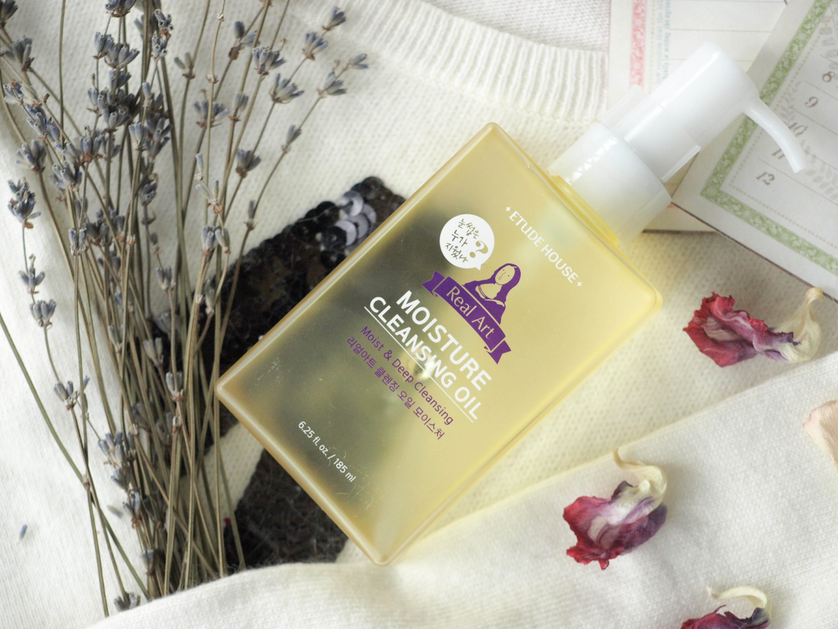 Гидрофильное масло для лица ETUDE HOUSE Real Art Moisture Cleansing Oil