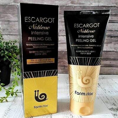 Гель с муцином королевской улитки FarmStay Escargot Noblesse Intensive Peeling Gel