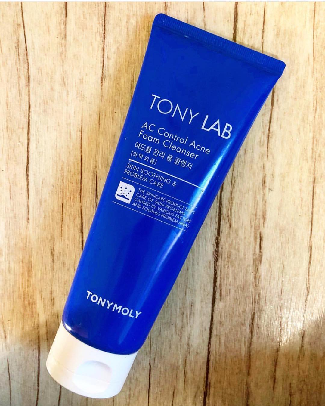 С Control Acne Foam Cleanser Пенка для проблемной кожи лица TONYMOLY TONY LAB A