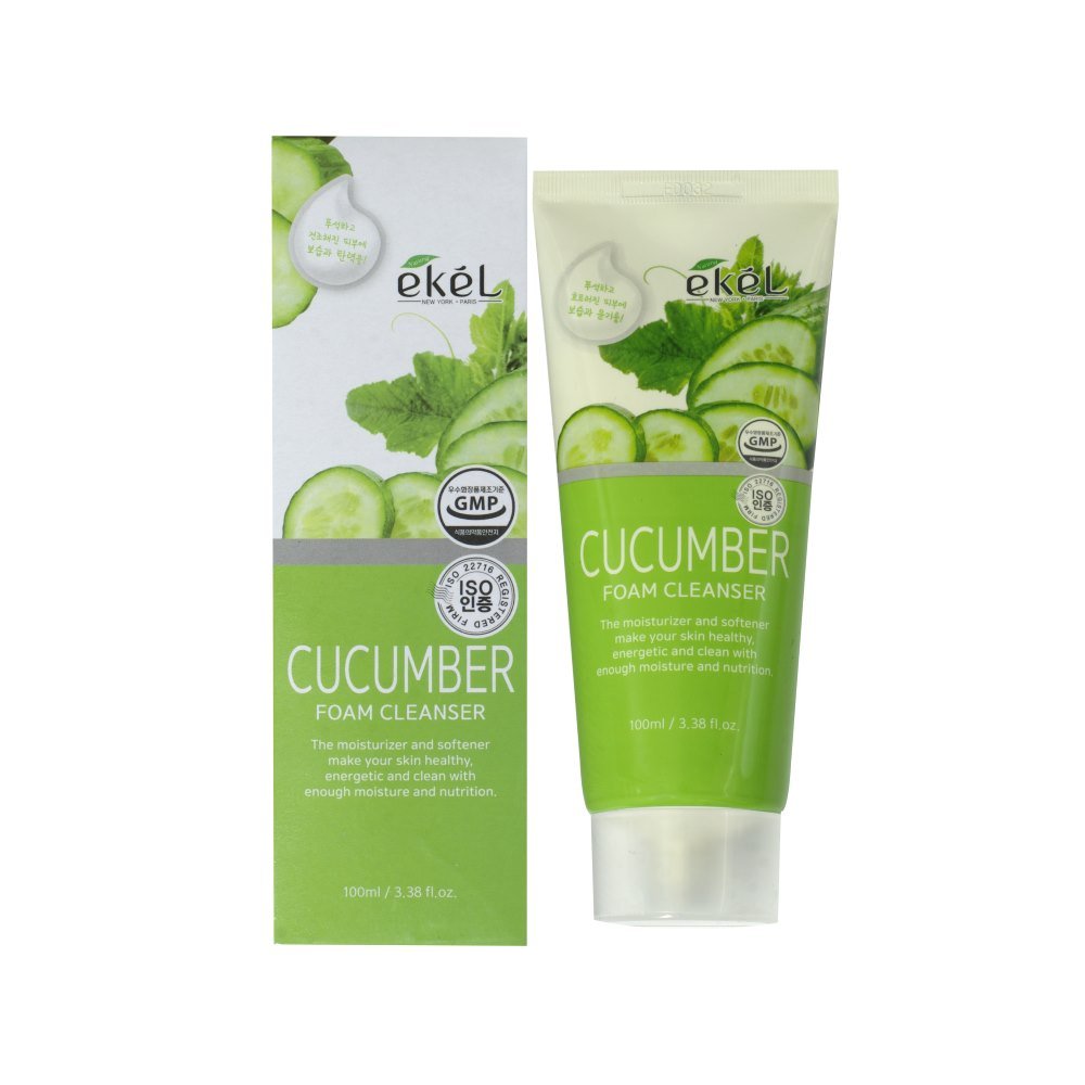 Пенка для умывания с экстрактом огурца EKEL Foam Cleanser Cucumber