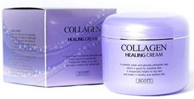 Питательный ночной крем с коллагеном JIGOTT Collagen Healing Cream