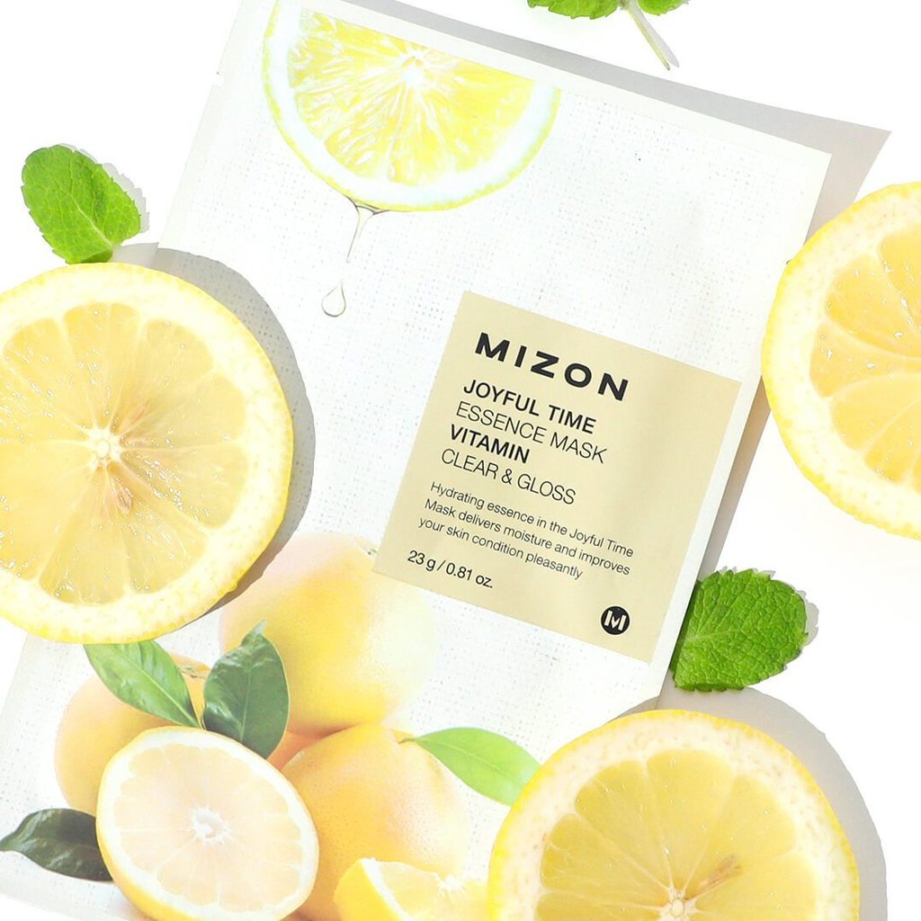 Маска для лица с витамином С MIZON Joyful Time Essence Mask Vitamin C