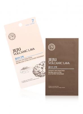 Очищающие патчи для носа THE FACE SHOP Jeju Volcanic Lava Pore Clear Nose Strip