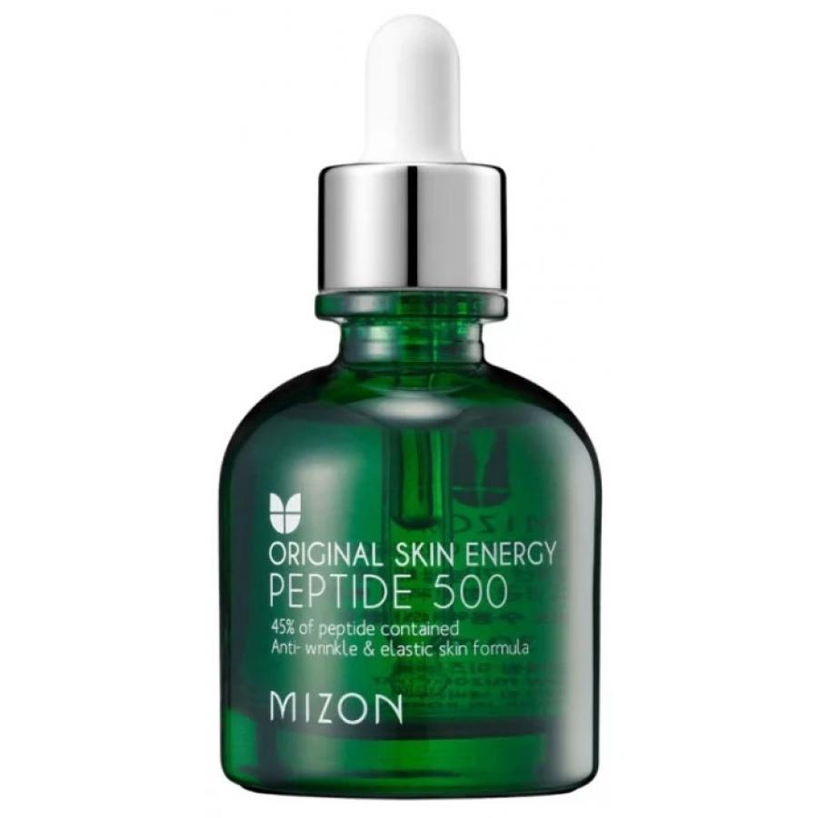 Пептиды для лица. Mizon пептидная сыворотка Peptide 500, 30 мл. Сыворотка Mizon Original Skin Energy Peptide 500. Омолаживающая сыворотка с пептидами |Mizon Peptide 500 (30ml). Mizon, антивозрастная пептидная сыворотка для лица Original Skin Energy Peptide.