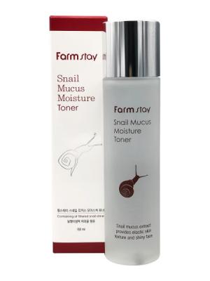 Восстанавливающий тонер с муцином улитки FarmStay Snail Mucus Moisture Toner
