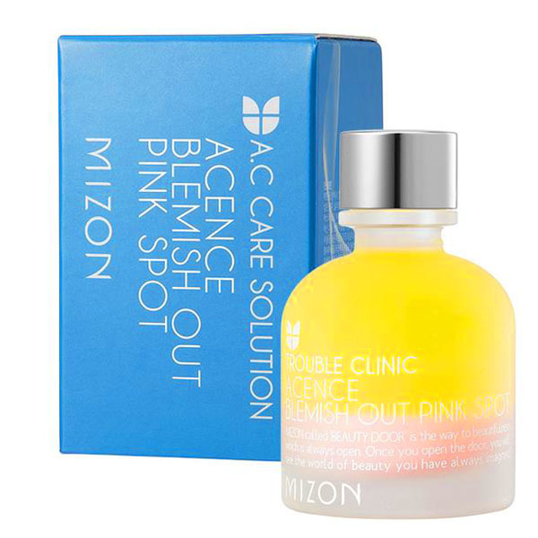 Эффективное ночное средство для лечения акне и воспалений кожи MIZON Acence Blemish Out Pink Spot
