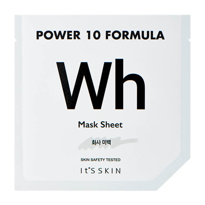 листовая маска арбутином IT'S SKIN Power 10 Formula WH Mask Sheet