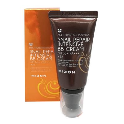 РА+++ #27 ББ-крем с экстрактом муцина улитки 50мл MIZON Snail Repair Intensive BB Cream SPF50+