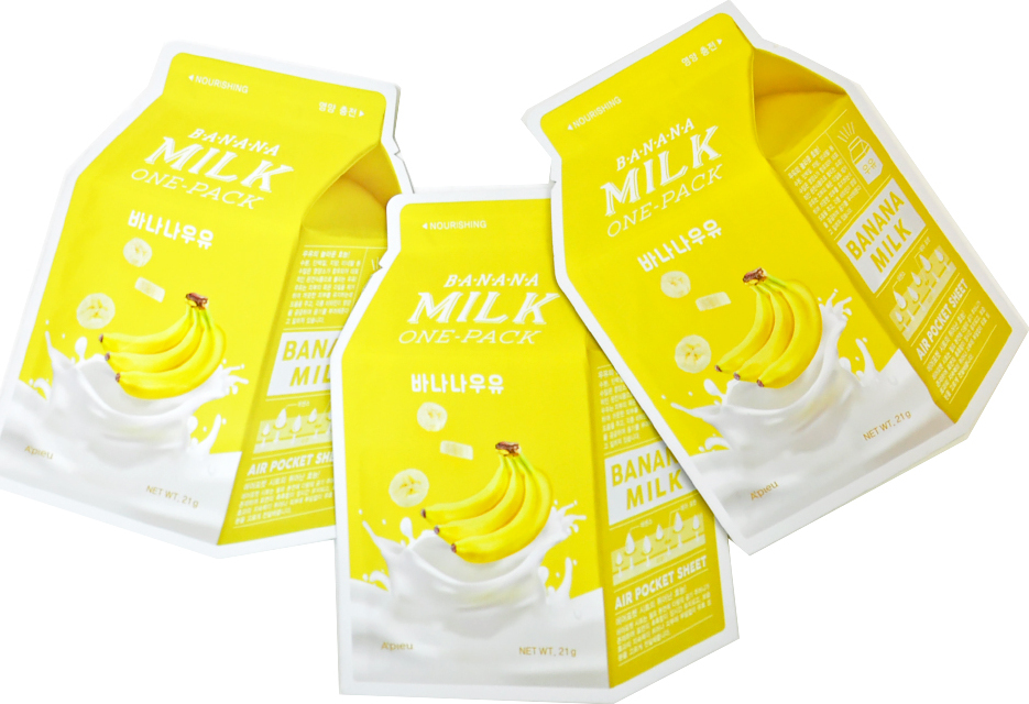 Тканевая маска с экстрактом банана A'PIEU Banana Milk One-Pack