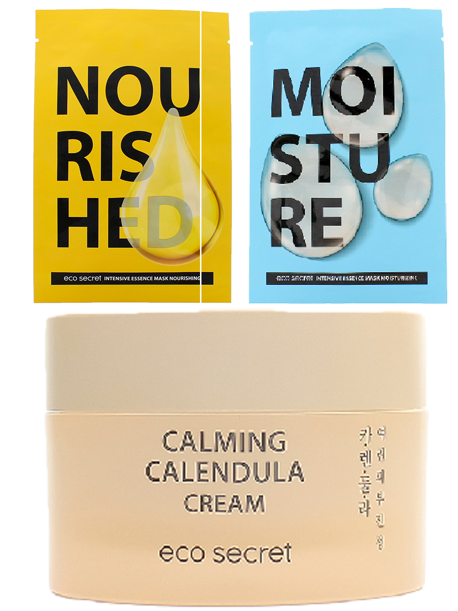 Увлажняющий крем с календулой 50 мл Eco Secret Calming Calendula Cream